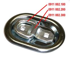 Ring 1500 kg, zinc plated